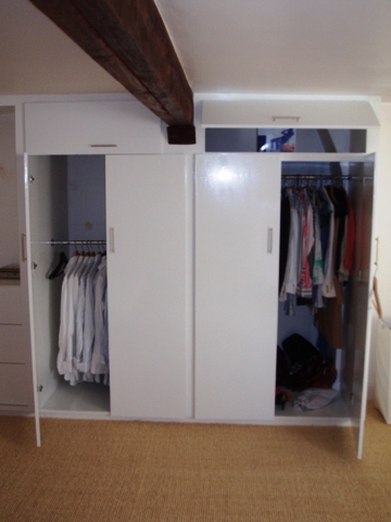 fitted oak wardrobes