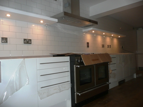 recessed lights