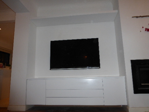 sprayed wardrobes and furniture