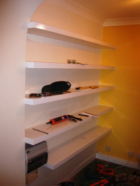 sprayed wardrobes and furniture