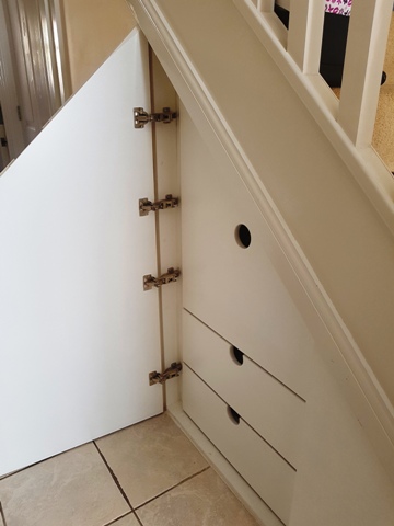 Home Understairs Storage Installations